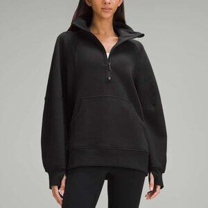 Lululemon Scuba Oversized Funnel-Neck Half Zip *Long Black Size XS/S